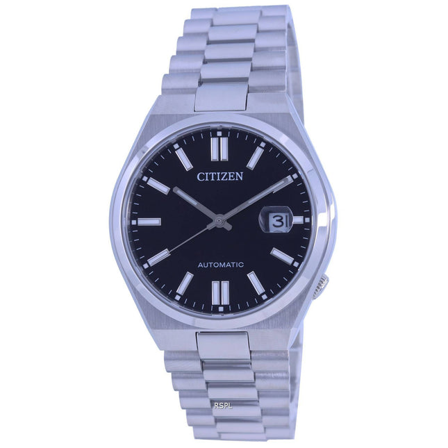 Citizen Black Dial Stainless Steel Automatic NJ0150-81E Mens Watch