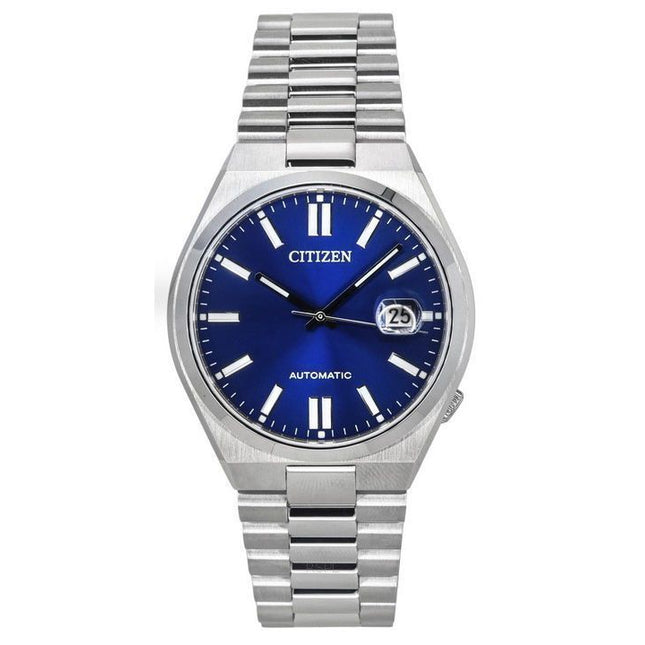 Citizen Tsuyosa Stainless Steel Blue Dial Automatic NJ0150-81L Mens Watch