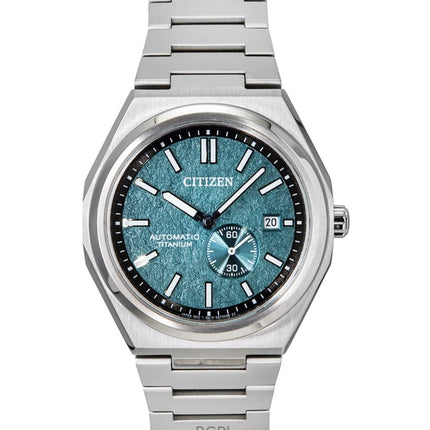 Citizen Zenshin Super Titanium Green Dial Automatic NJ0180-80X 100M Men's Watch