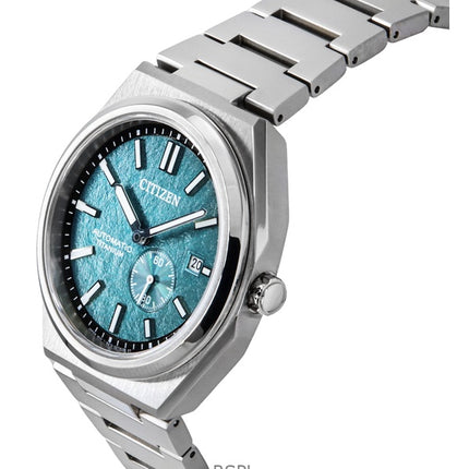 Citizen Zenshin Super Titanium Green Dial Automatic NJ0180-80X 100M Men's Watch
