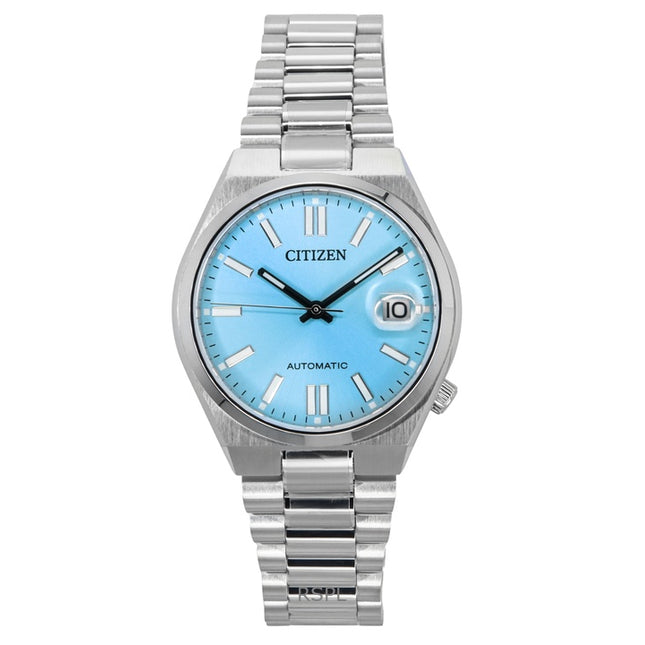 Citizen Tsuyosa Stainless Steel Light Blue Dial Automatic NJ0200-50L Men's Watch