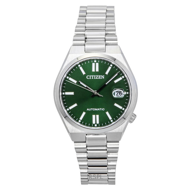 Citizen Tsuyosa Stainless Steel Green Dial Automatic NJ0200-50X Unisex Watch