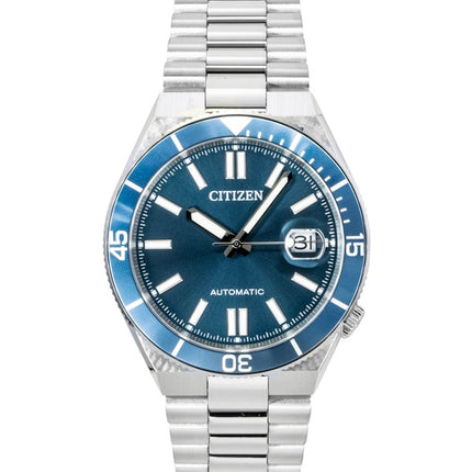 Citizen Tsuyosa Analog Stainless Steel Blue Dial Automatic NJ0231-56L 100M Men's Watch