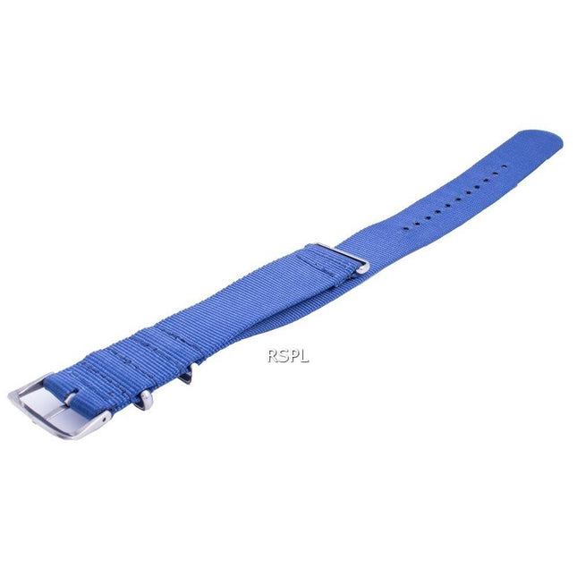 Ratio Nato8 Blue Nylon Watch Strap 22mm