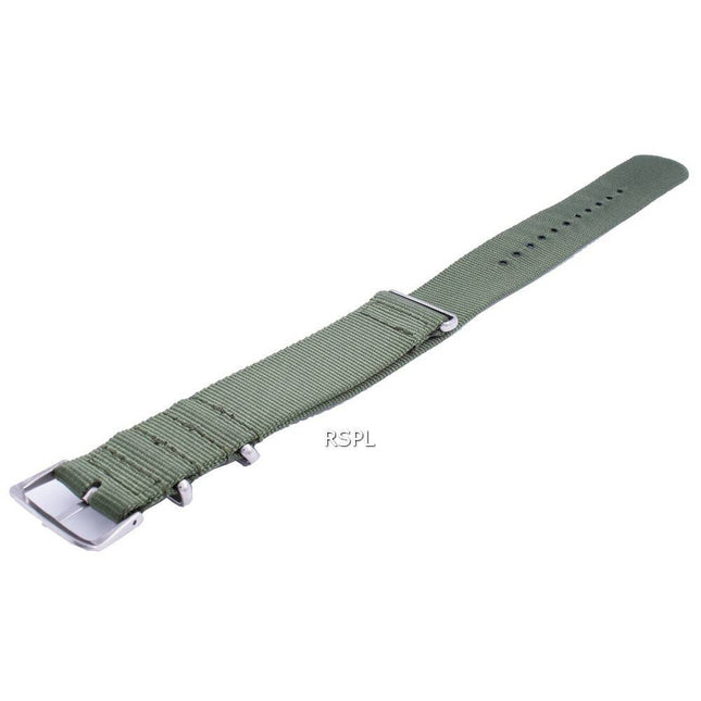 Ratio Nato9 Green Nylon Watch Strap 22mm