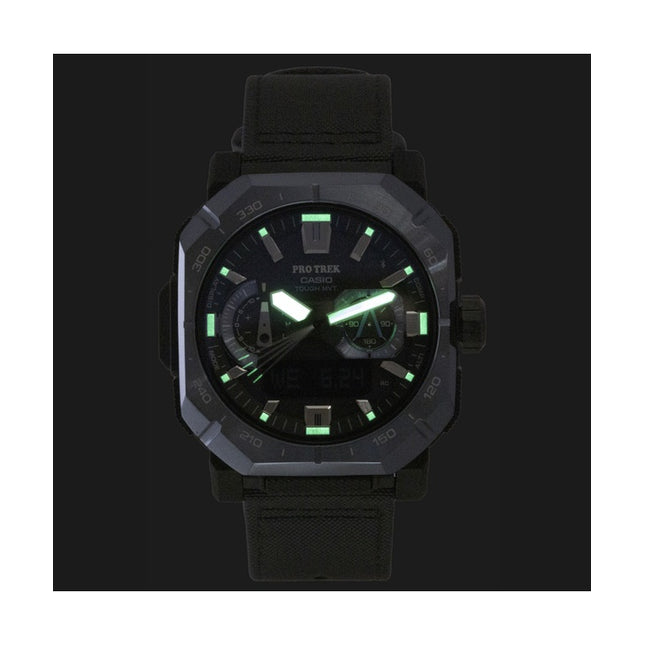 Casio Pro Trek Analog Digital Smartphone Link Black Dial Solar PRW-B1000B-2 100M Men's Watch