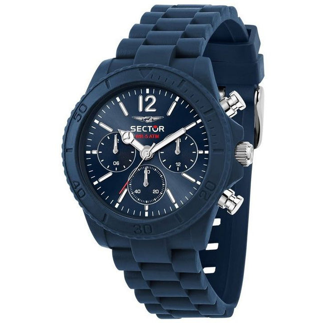 Sector Diver Multifunction Stainless Steel Blue Dial Quartz R3251549002 Mens Watch