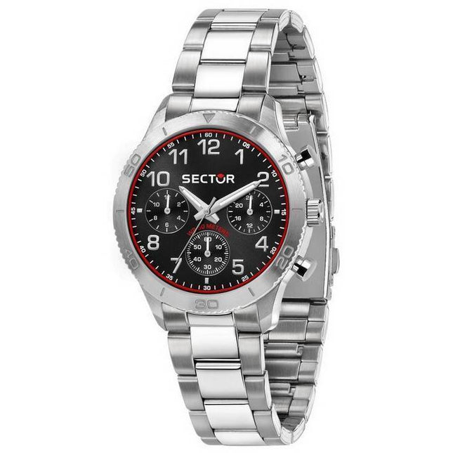 Sector 270 Chronograph Black Sunray Dial Stainless Steel Quartz R3253578017 Men's Watch