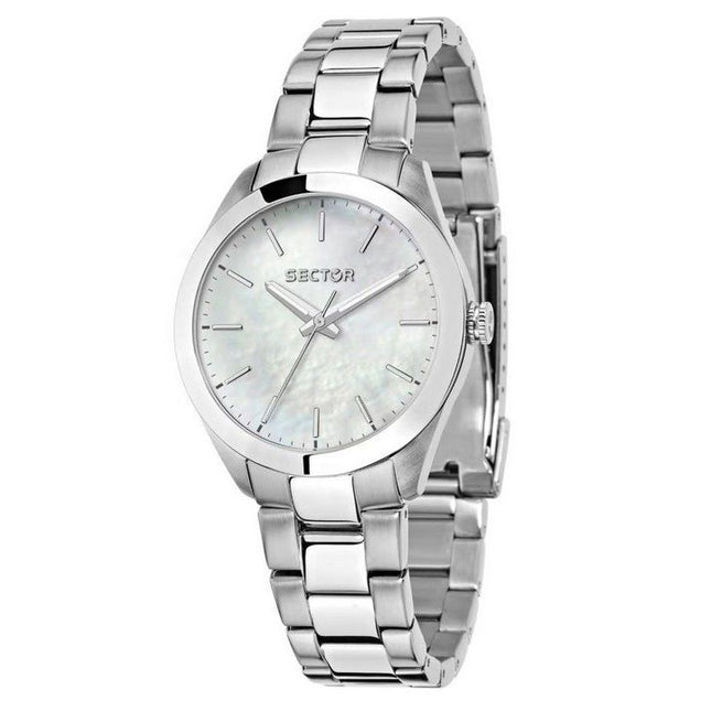 Sector 220 Just Time Stainless Steel Mother Of Pearl Dial Quartz R3253588522 Womens Watch