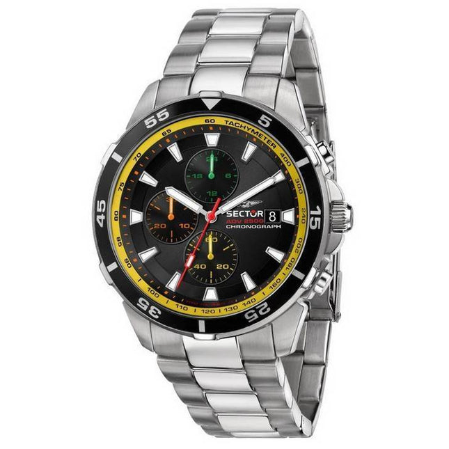 Sector ADV2500 Chronograph Black Dial Stainless Steel Quartz R3273643006 100M Men's Watch