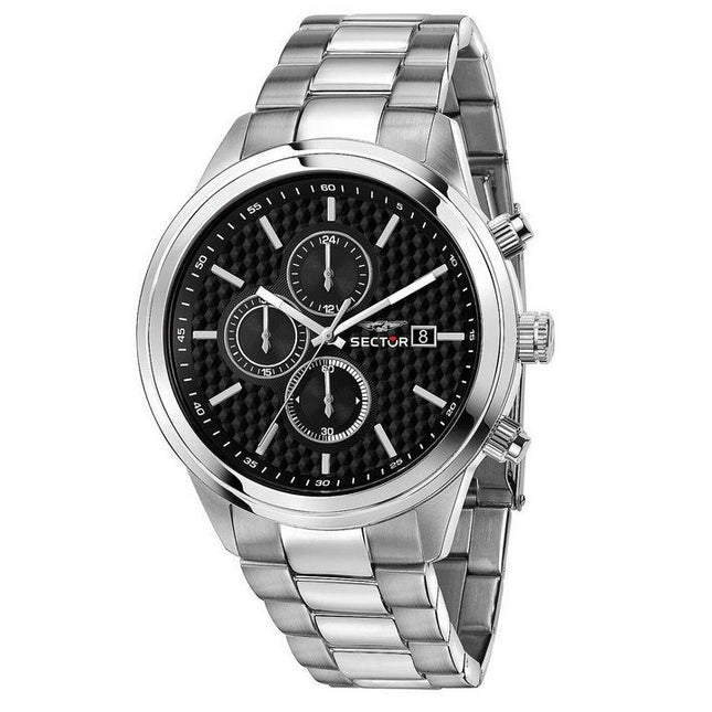 Sector 670 Chronograph Stainless Steel Black Dial Quartz R3273740002 Mens Watch