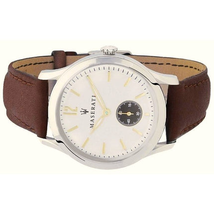 Maserati Tradizione White Dial Quartz R8851125001 Men's Watch