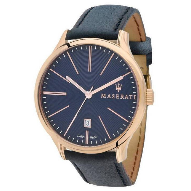 Maserati Attrazone Blue Dial Quartz R8851126001 Men's Watch