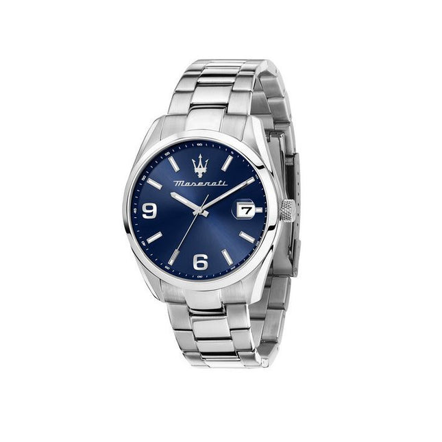 Maserati Attrazione Stainless Steel Blue Dial Quartz R8853151013 Men's Watch