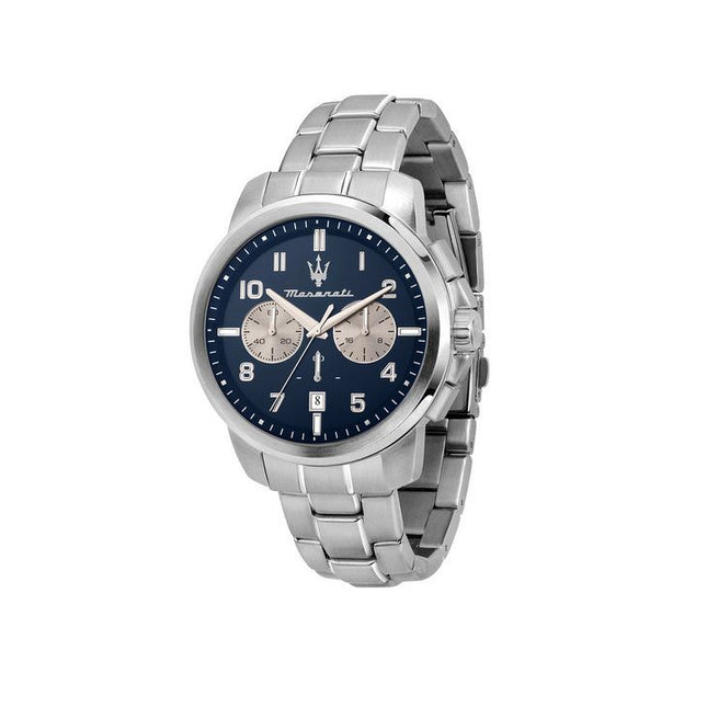 Maserati Successo Limited Edition Chronograph Stainless Steel Blue Dial Quartz R8873621029 Men's Watch