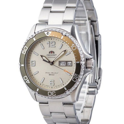 Orient Mako III Kamasu Stainless Steel Silver Dial Automatic Diver's RRA-AA0821S19B RA-AA0821S39B 200M Men's Watch