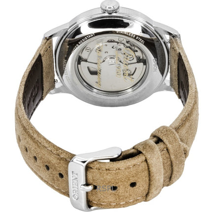 Orient Classic 75th Anniversary Limited Edition White Dial Automatic RA-AC0027S Men's Watch With Extra Strap