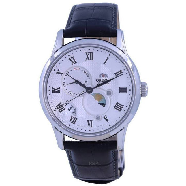 Orient Classic Sun And Moon White Dial Automatic RA-AK0008S10B RA-AK0008S30B Men's Watch