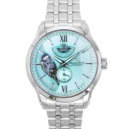 Orient Star Contemporary Limited Edition Open Heart Mint Green Automatic RE-AV0B11E 100M Men's Watch