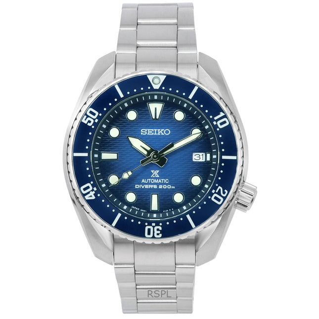 Refurbished Seiko Prospex Sea King Sumo Blue Dial Automatic Diver's SPB321J1 200M Men's Watch