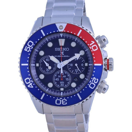 Refurbished Seiko Prospex Chronograph Solar Diver's SSC783P1 200M Men's Watch