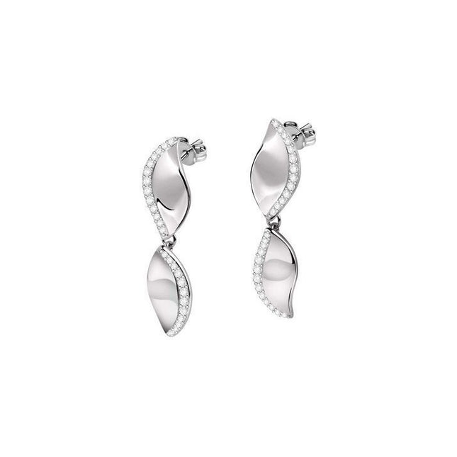 Morellato Foglia 925 Silver Earrings SAKH35 For Women