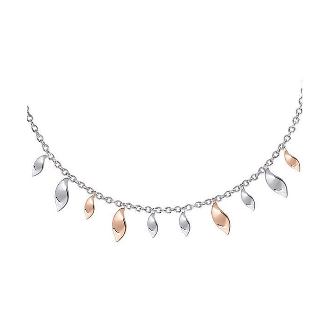 Morellato Foglia 925 Silver Necklace SAKH49 For Women