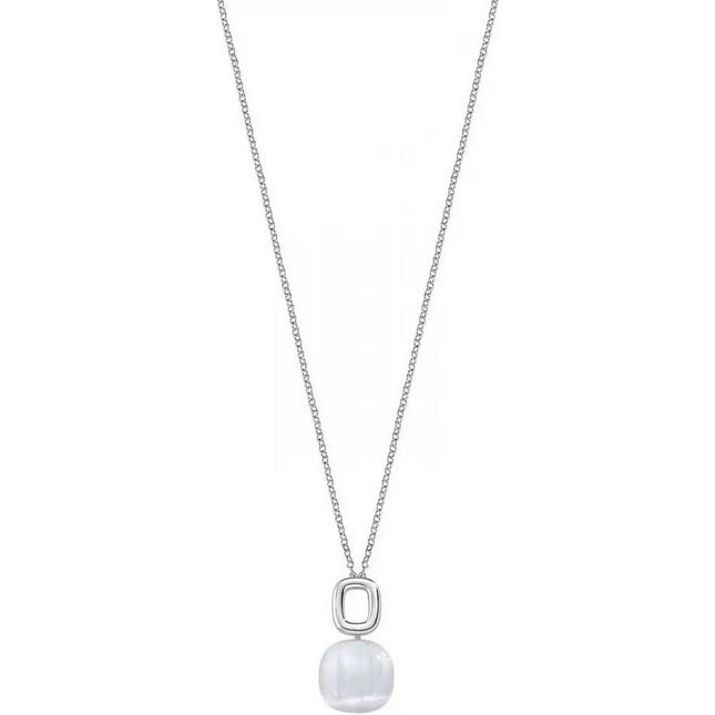 Morellato Gemma Sterling Silver Cat Eye Stone SAKK24 Womens Necklace