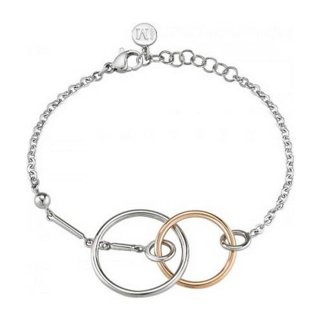 Morellato Cerchi Stainless Steel PVD Rose Gold Tone SAKM16 Womens Bracelet