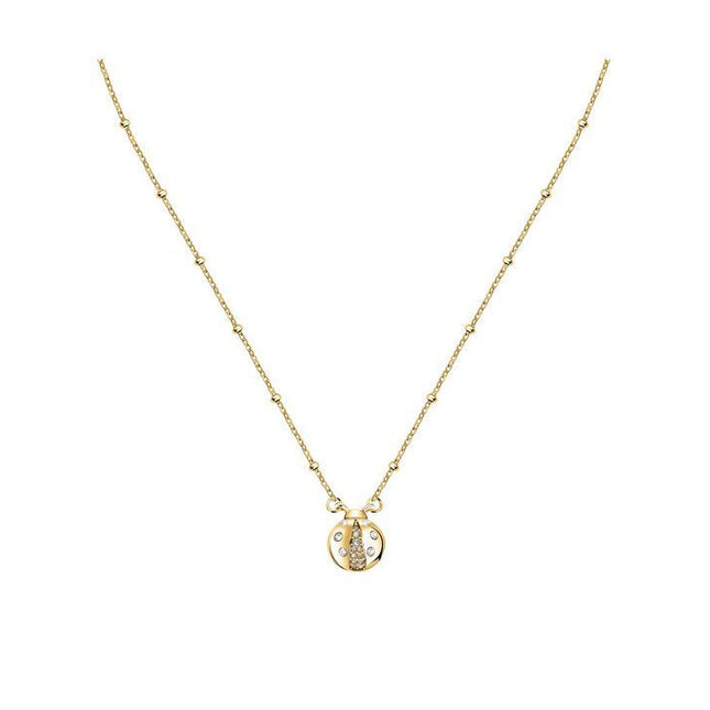 Morellato Istanti Gold Tone Stainless Steel Necklace SAVZ03 For Women