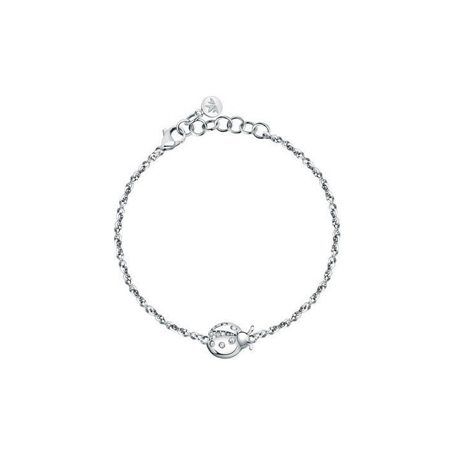 Morellato Istanti Silver Tone Stainless Steel Bracelet SAVZ09 For Women