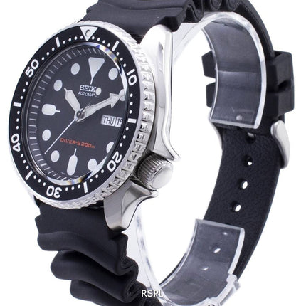Refurbished Seiko Automatic Diver SKX007 SKX007K1 SKX007K Rubber Band Men's Watch