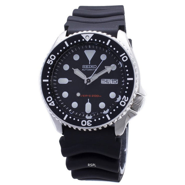 Refurbished Seiko Automatic Diver SKX007 SKX007K1 SKX007K Rubber Band Men's Watch