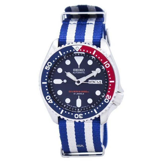 Seiko Automatic Diver's 200M NATO Strap SKX009J1-NATO2 Men's Watch