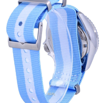 Seiko Automatic Divers Polyester Japan Made SKX009J1-var-NATO24 200M Mens Watch