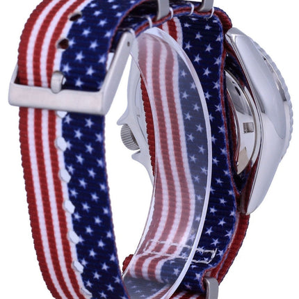 Seiko Automatic Divers Polyester SKX009K1-var-NATO27 200M Mens Watch