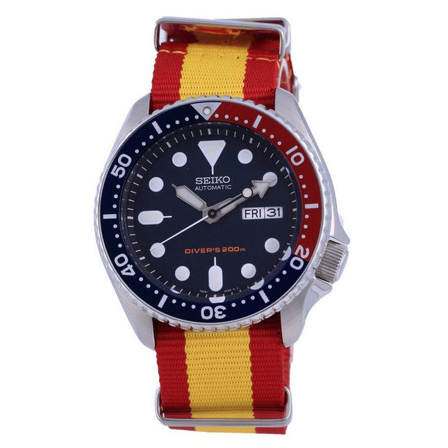 Seiko Automatic Divers Polyester SKX009K1-var-NATO29 200M Mens Watch
