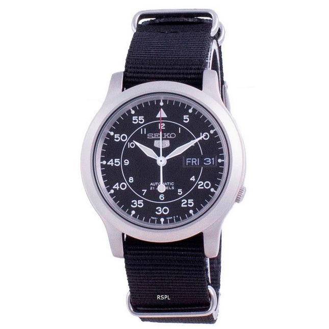 Seiko 5 Military SNK809K2-var-NATOS13 Automatic Nylon Strap Men's Watch