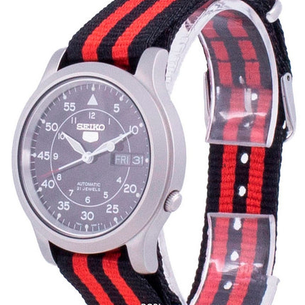 Seiko 5 Military SNK809K2-var-NATOS15 Automatic Nylon Strap Men's Watch