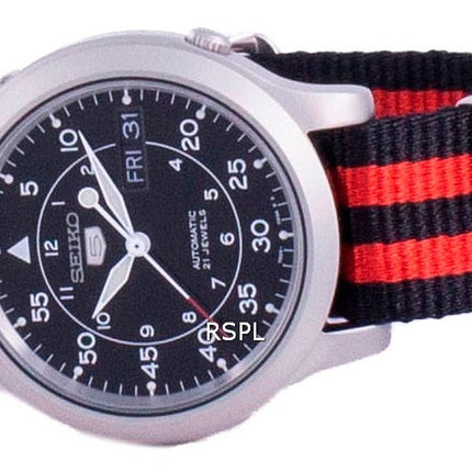 Seiko 5 Military SNK809K2-var-NATOS15 Automatic Nylon Strap Men's Watch