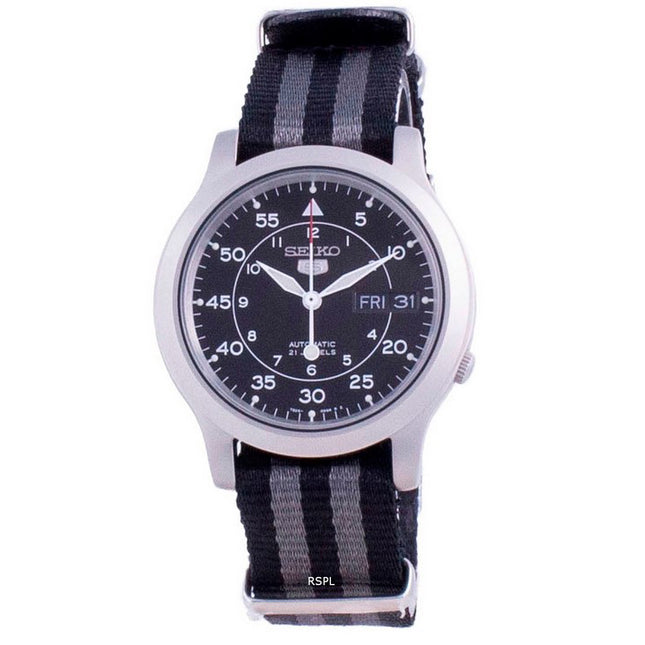 Seiko 5 Military SNK809K2-var-NATOS16 Automatic Nylon Strap Men's Watch