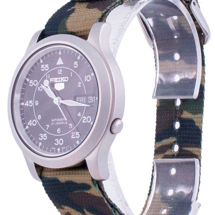 Seiko 5 Military SNK809K2-var-NATOS18 Automatic Nylon Strap Men's Watch