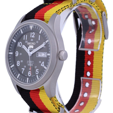 Seiko 5 Sports Military Automatic Polyester SNZG09K1-var-NATO26 100M Mens Watch