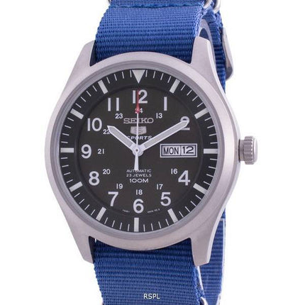 Seiko 5 Sports Military Automatic SNZG09K1-var-NATO8 100M Men's Watch