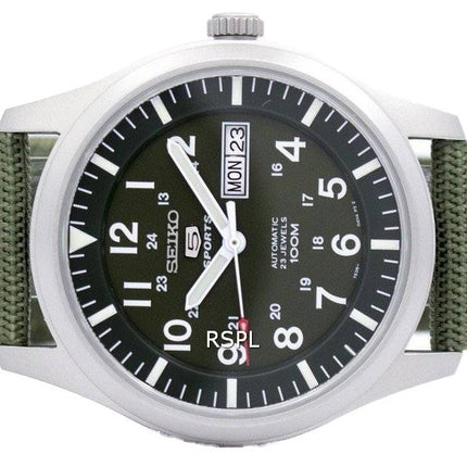 Seiko 5 Military Automatic Sports SNZG09K1 SNZG09 SNZG09K Mens Watch