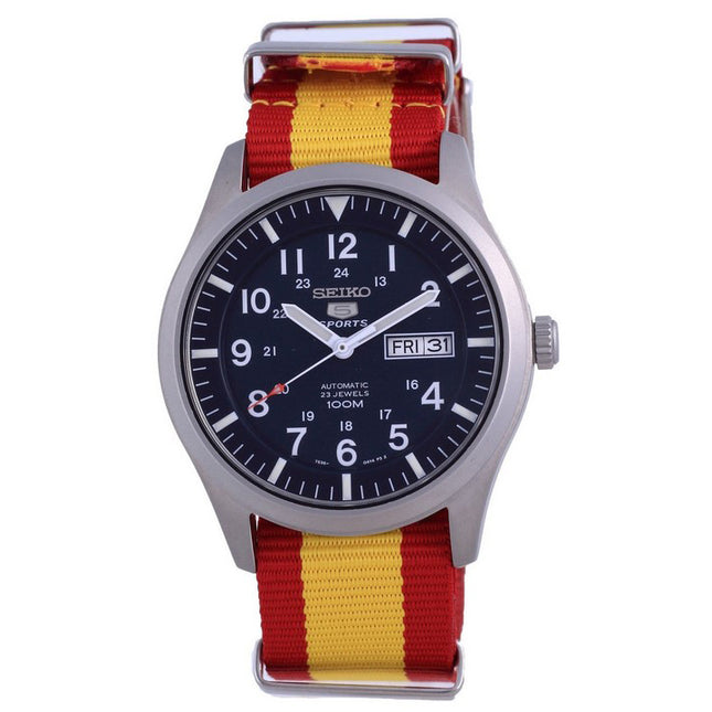 Seiko 5 Sports Automatic Polyester SNZG11K1-var-NATO29 100M Mens Watch