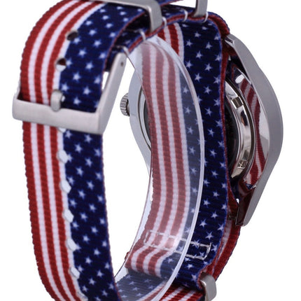 Seiko 5 Sports Automatic Polyester SNZG15K1-var-NATO27 100M Mens Watch