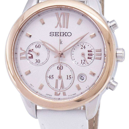 Refurbished Seiko Lukia Chronograph Quartz SRWZ84 SRWZ84P1 SRWZ84P Women's Watch