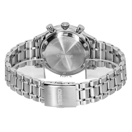 Seiko Chronograph Stainless Steel Green Dial Quartz SSB481P1 Men's Watch