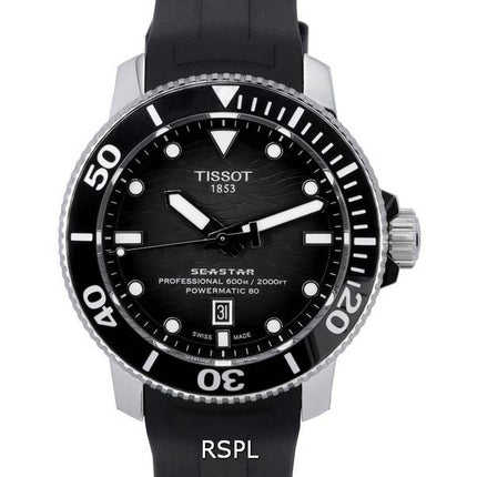 Tissot Seastar 2000 Professional Powermatic 80 Grey Dial Diver's T120.607.17.441.00 T1206071744100 600M Men's Watch